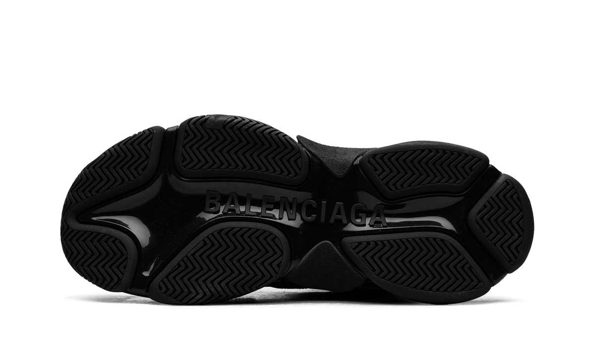 Balenciaga Triple S Allover Logo Black